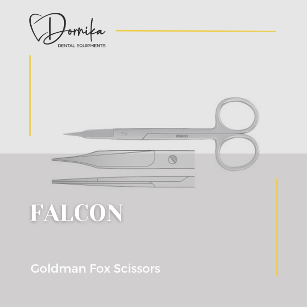 قیچی جراحی سرصاف فالکن Falcon