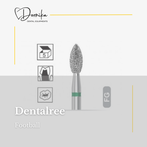 فرزتوربین کد 368 برند Dental Ree