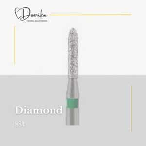 فرز  دیاموند POINTED CYLINDER کد 884